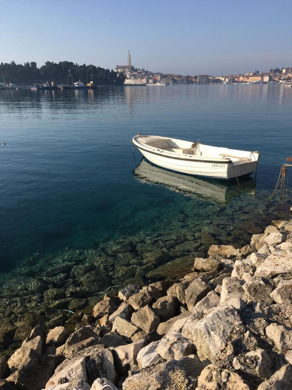 Lorena With Sea View Rovinj Kültér fotó